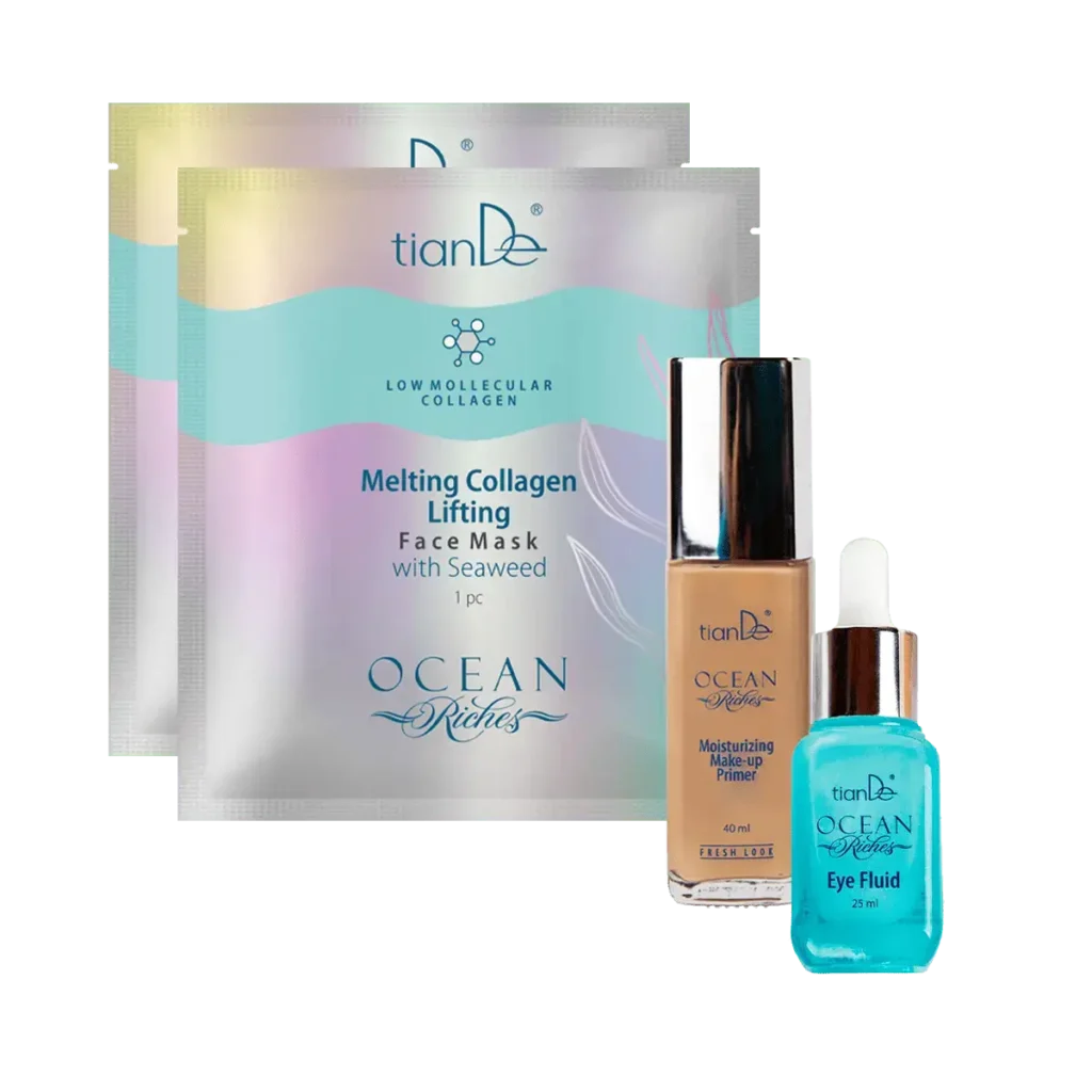 Zestaw rozświetlający spojrzenie Ocean Riches
