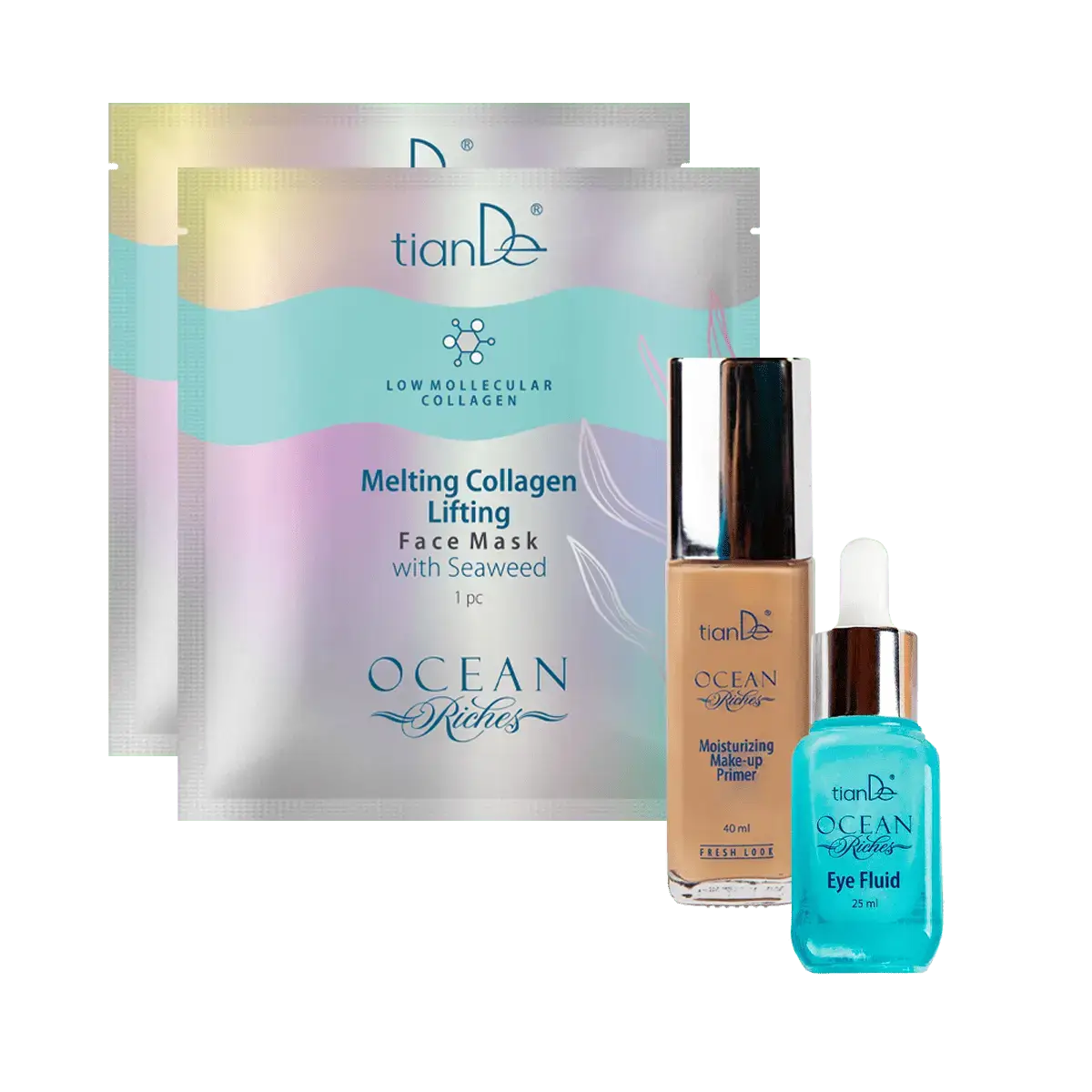Zestaw rozświetlający spojrzenie Ocean Riches