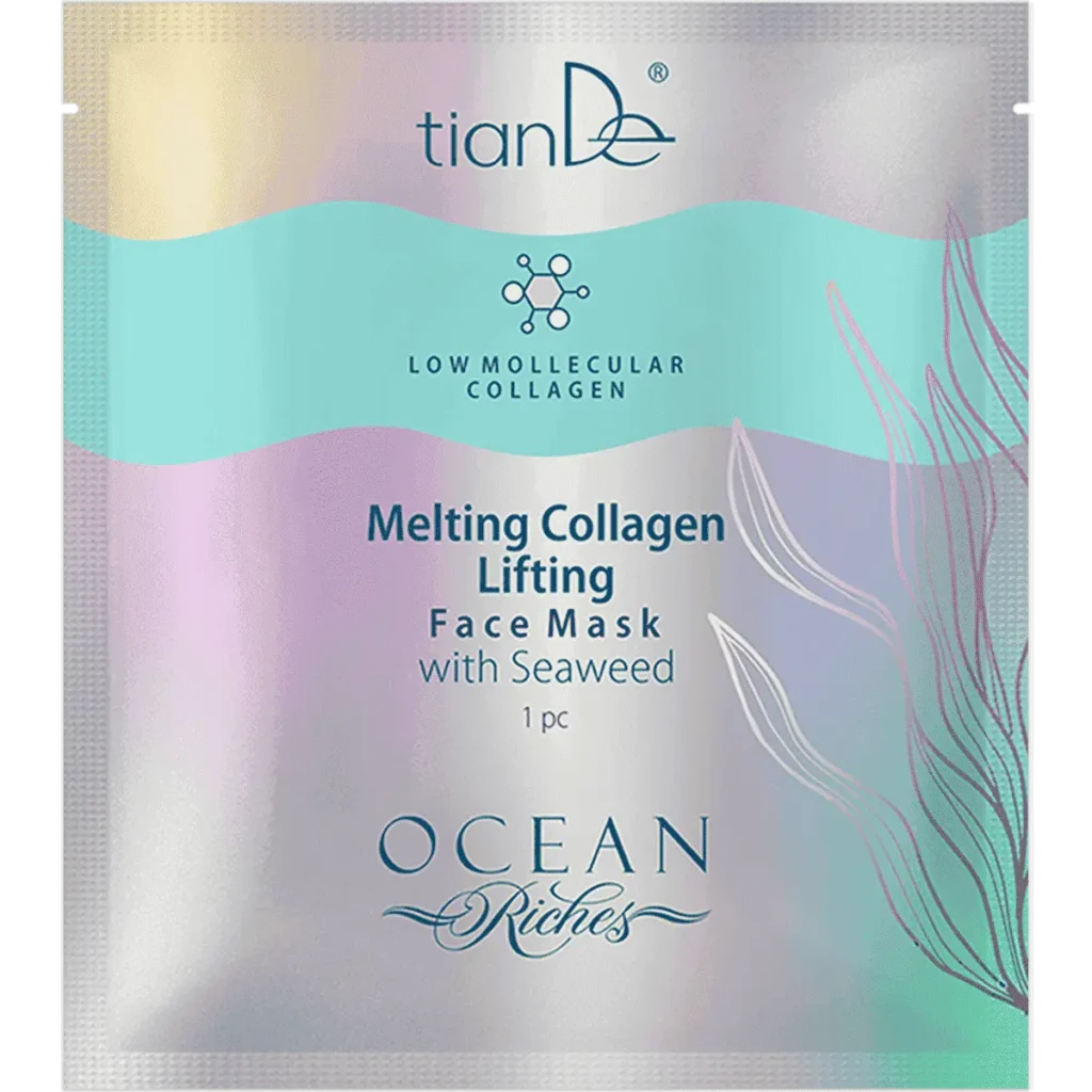 Liftingująca maska do twarzy z algami